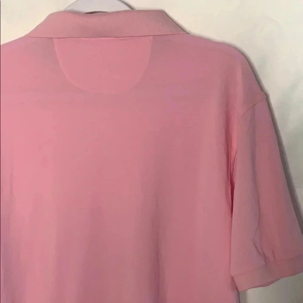 Peter Millar Crown Soft Pink Polo Shirt Size Large - Picture 6 of 6